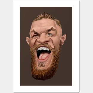 conor head Posters and Art
